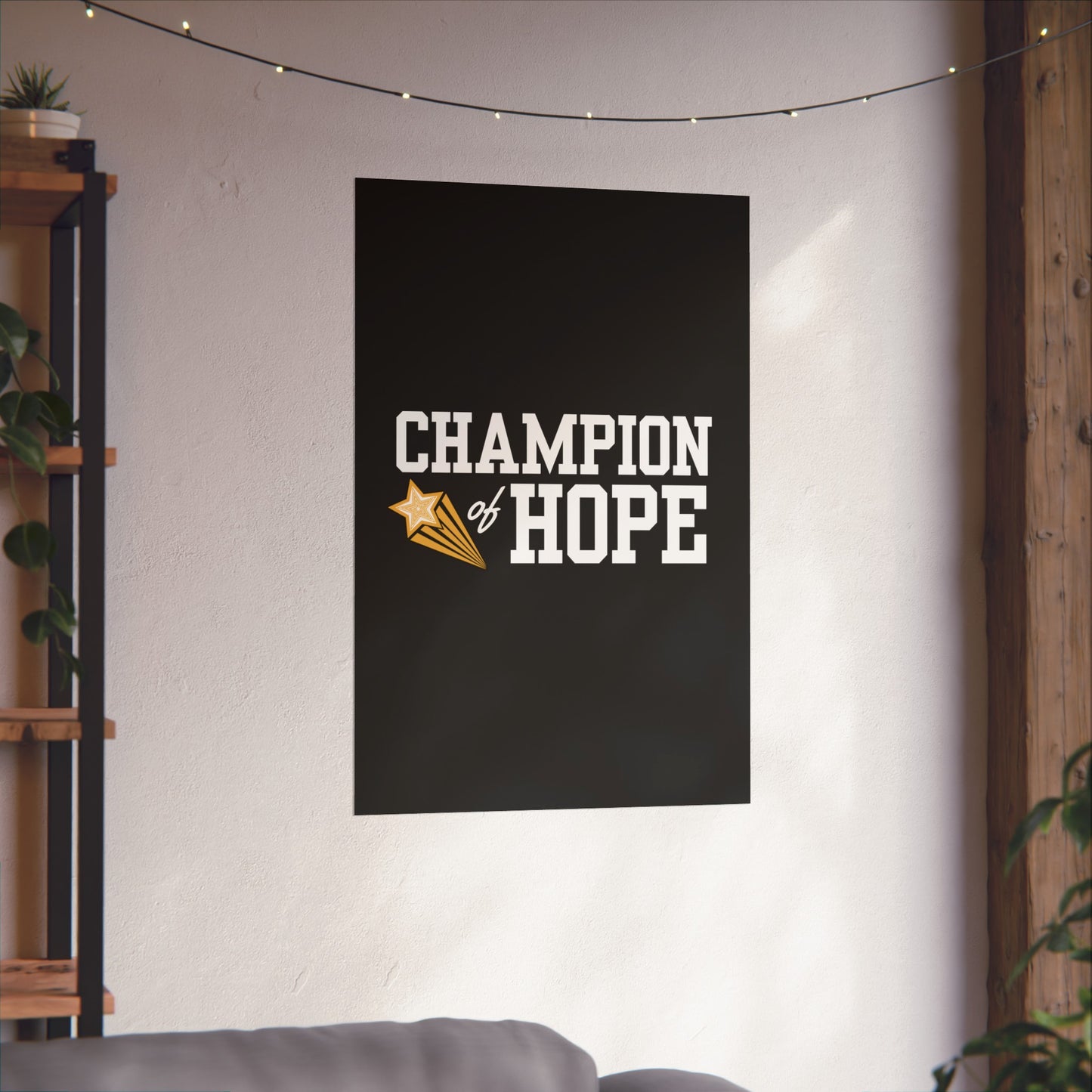 Champion of Hope Poster