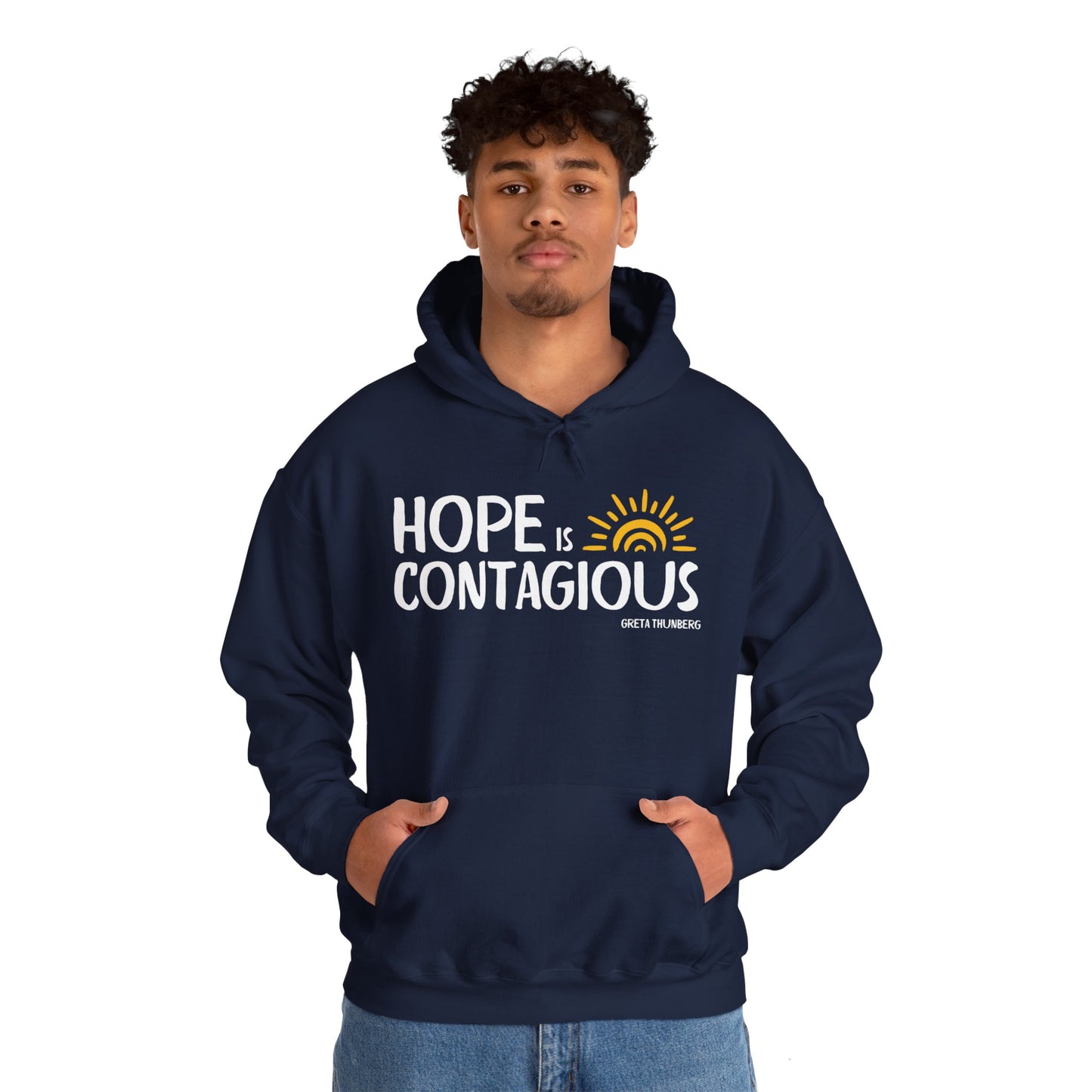 Hope is Contagious Unisex Heavy Blend™ Hooded Sweatshirt