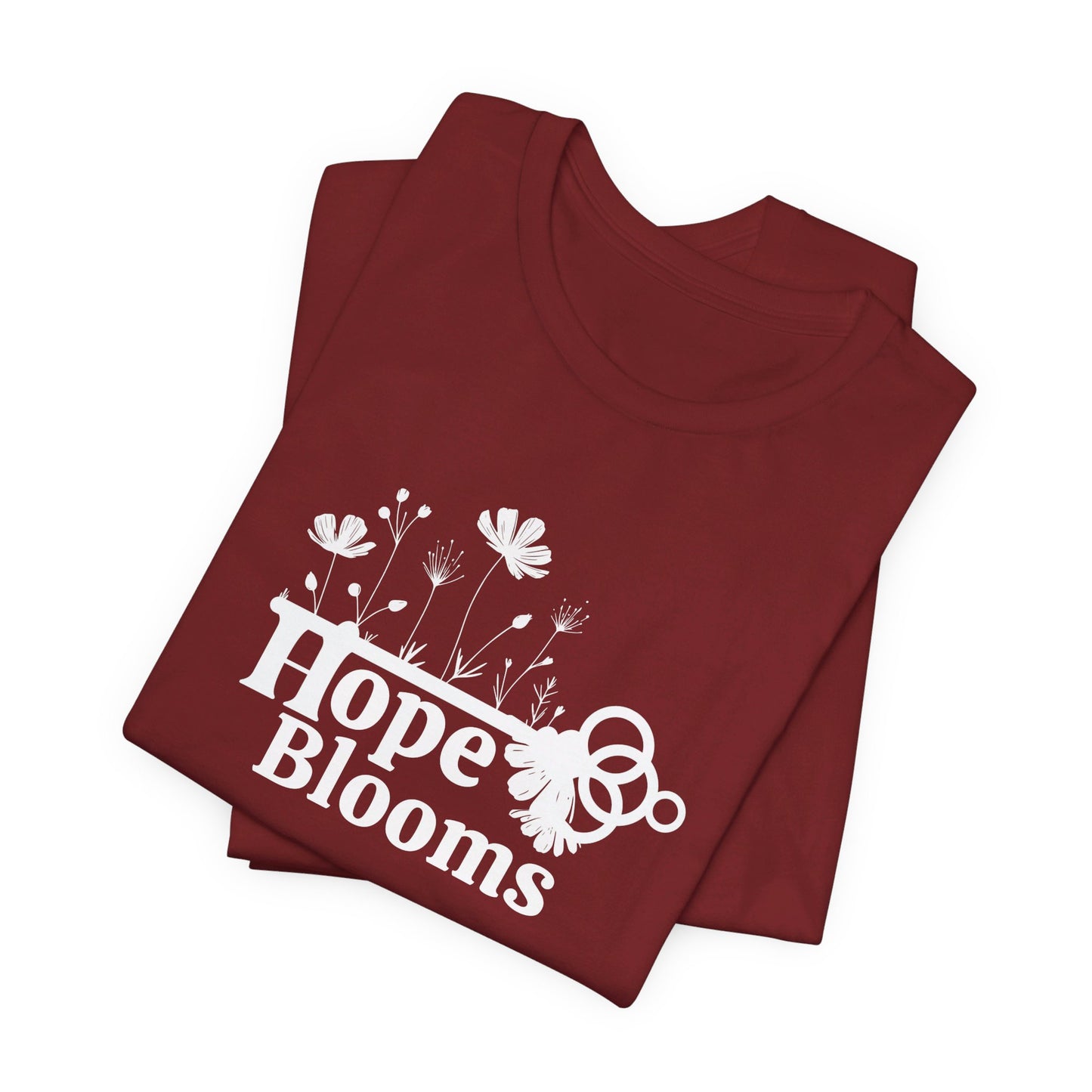 Hope Blooms | Unisex Jersey Short Sleeve Tee