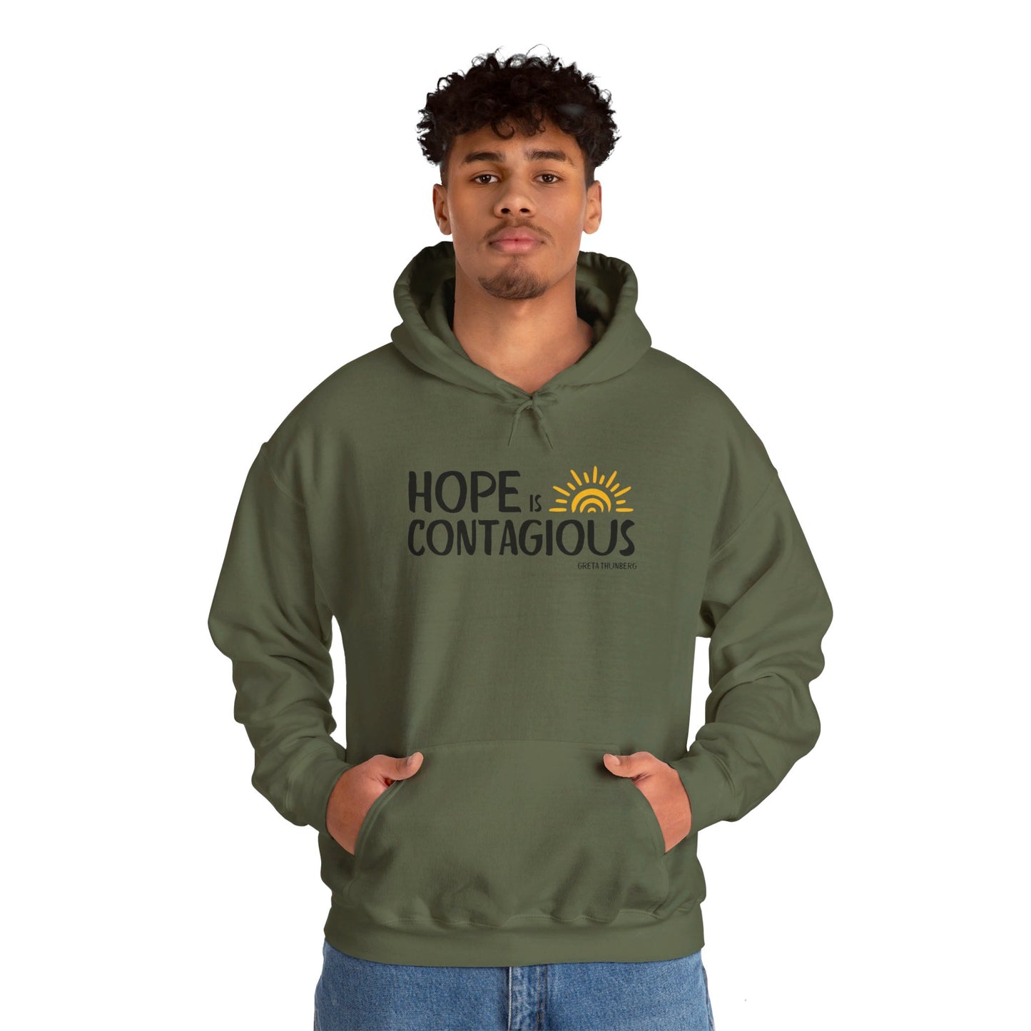 Hope is Contagious | Unisex Heavy Blend™ Hooded Sweatshirt