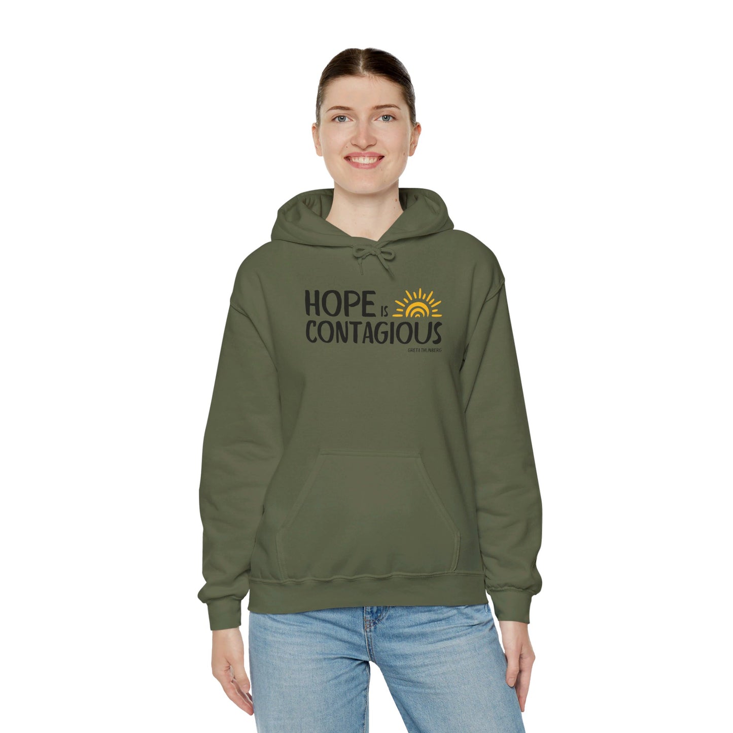 Hope is Contagious | Unisex Heavy Blend™ Hooded Sweatshirt