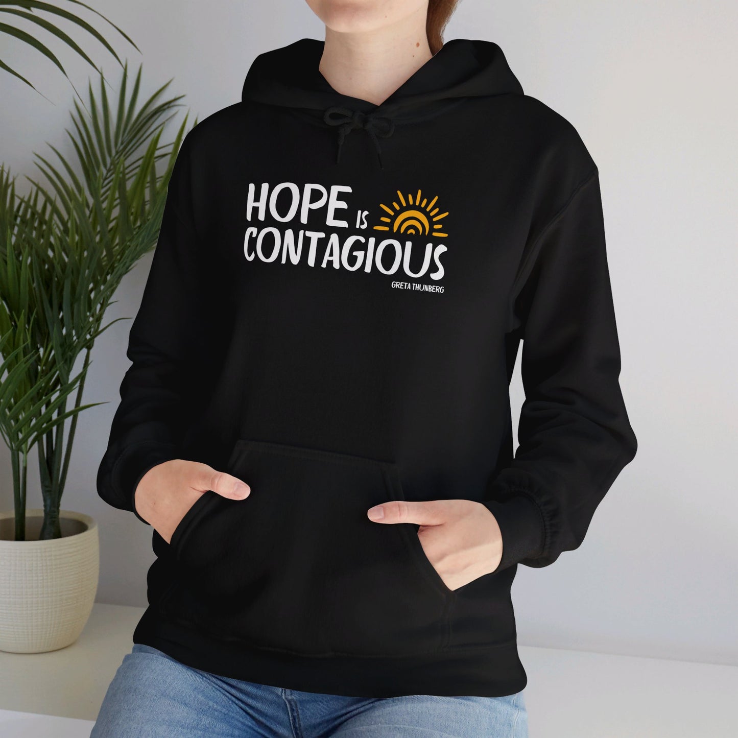 Hope is Contagious | Unisex Heavy Blend™ Hooded Sweatshirt