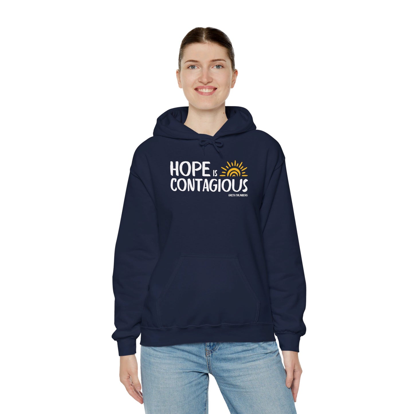 Hope is Contagious | Unisex Heavy Blend™ Hooded Sweatshirt