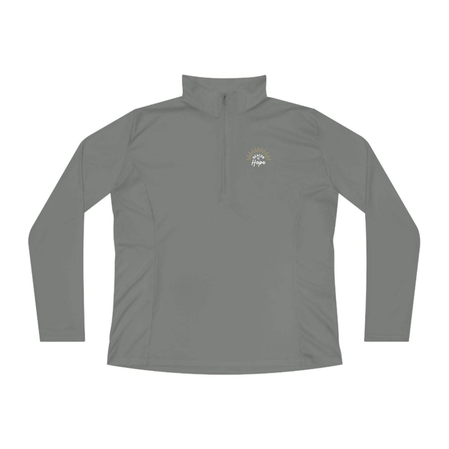 "Beacon of Hope" Ladies Quarter-Zip Pullover