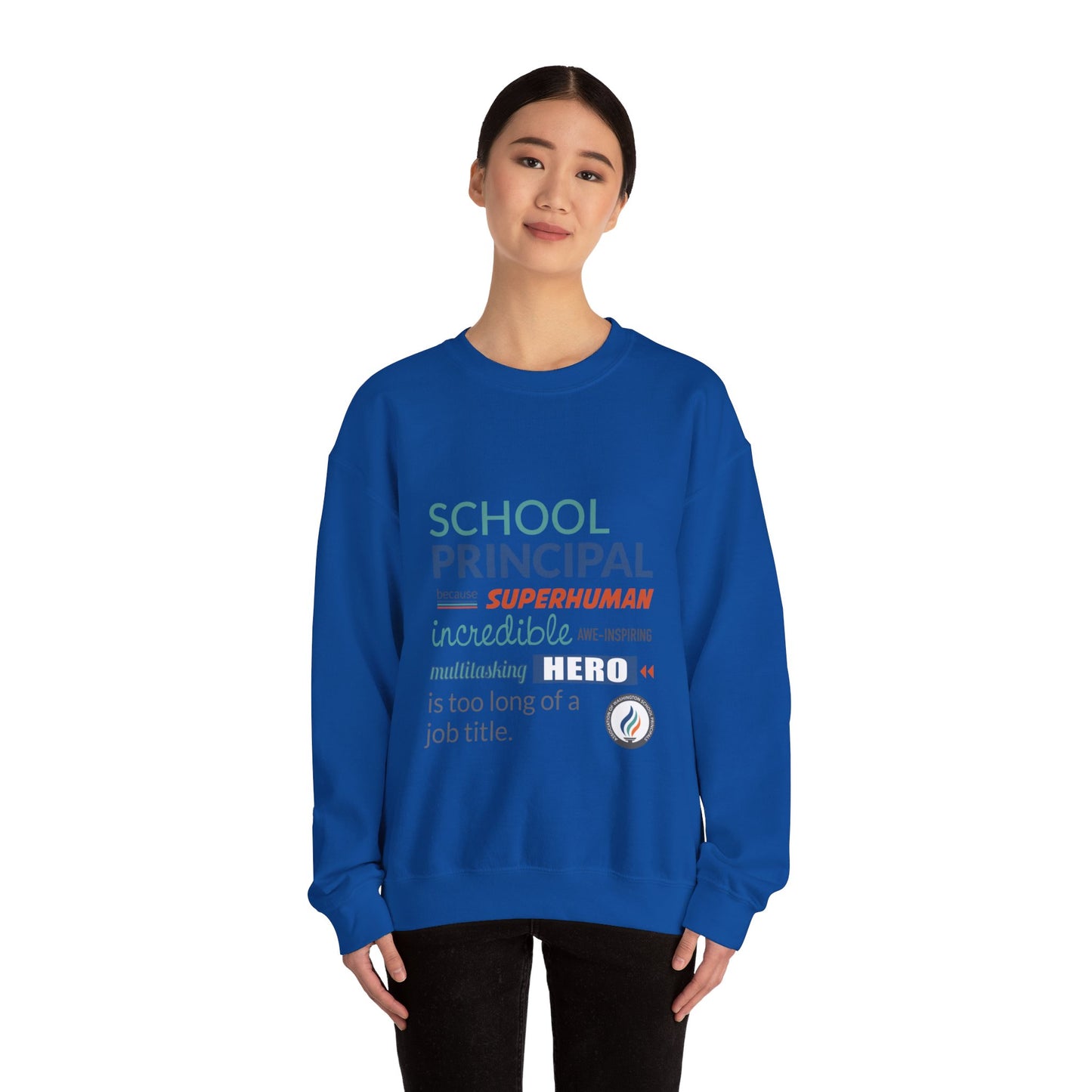 Principal Collage Unisex Heavy Blend™ Crewneck Sweatshirt