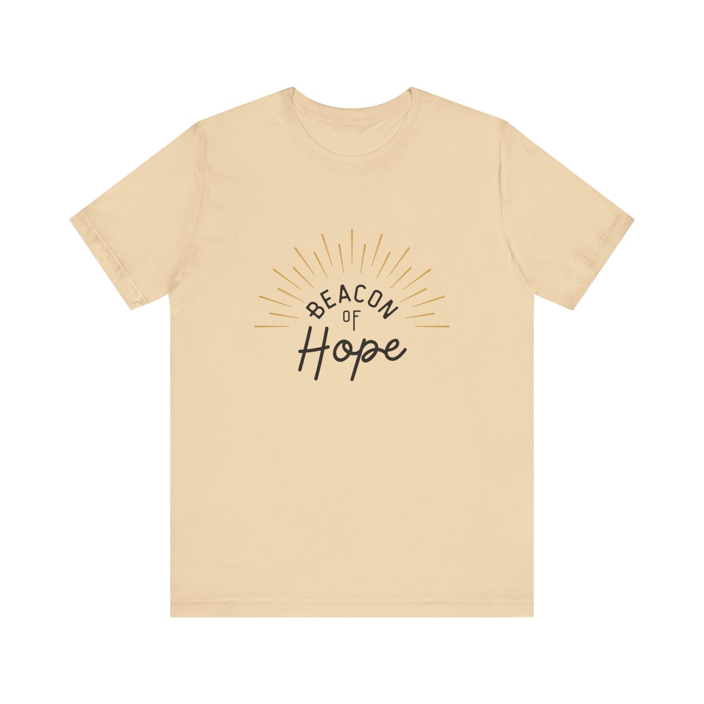 "Beacon of Hope" Unisex Jersey Short Sleeve Tee