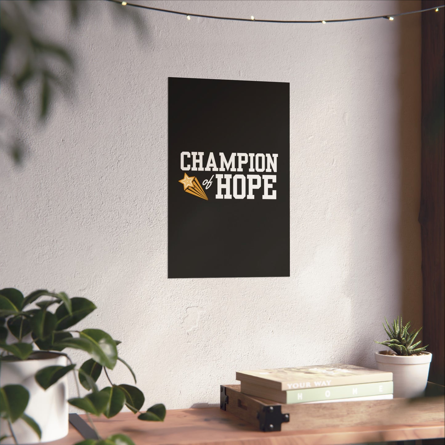 Champion of Hope Poster