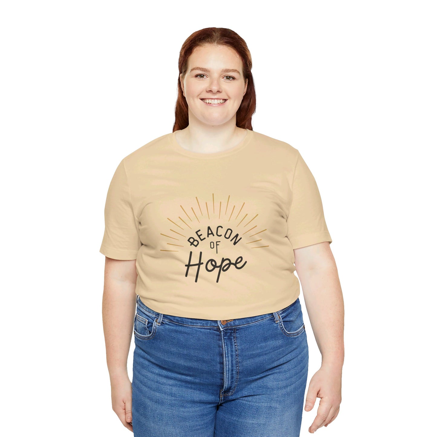 "Beacon of Hope" Unisex Jersey Short Sleeve Tee