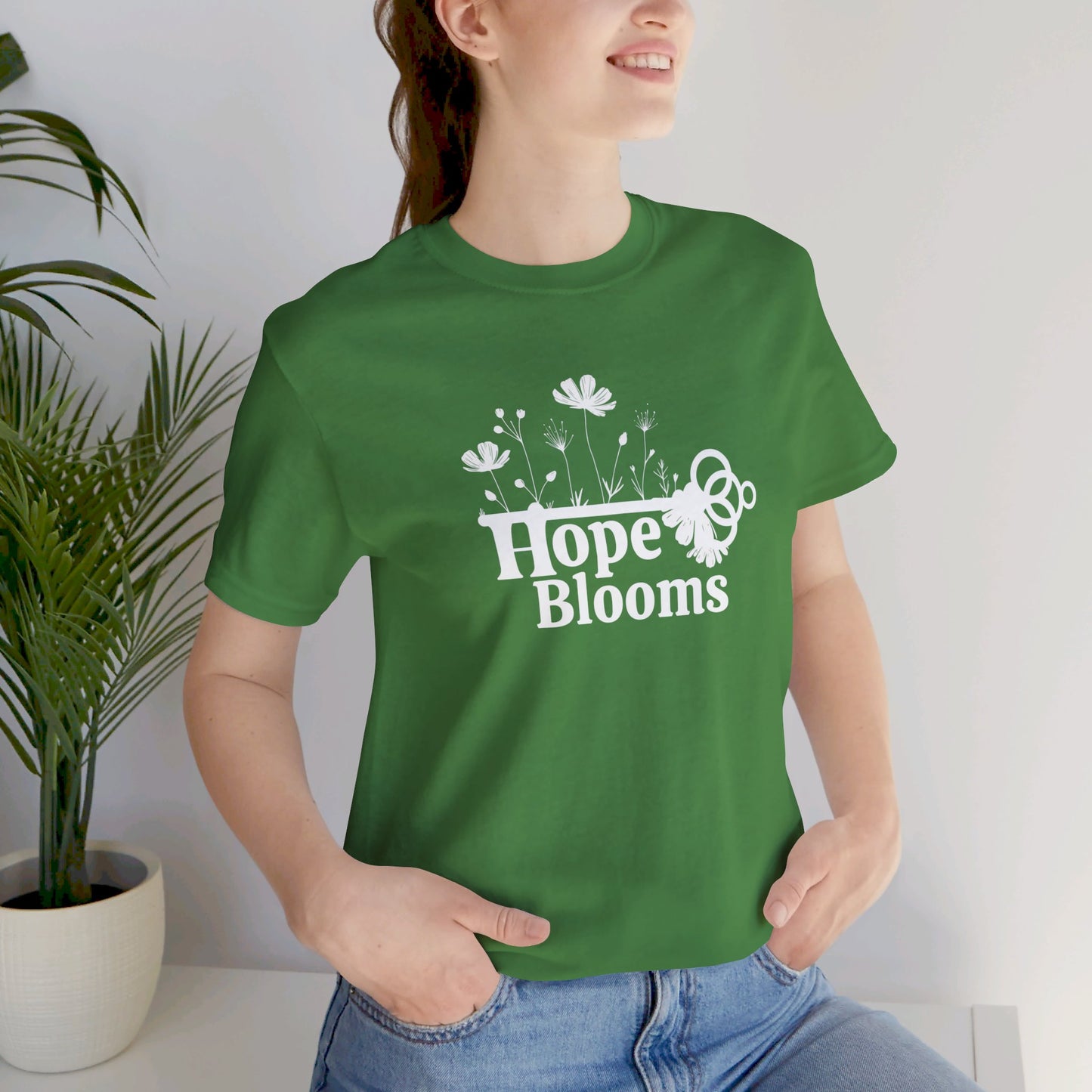 Hope Blooms | Unisex Jersey Short Sleeve Tee