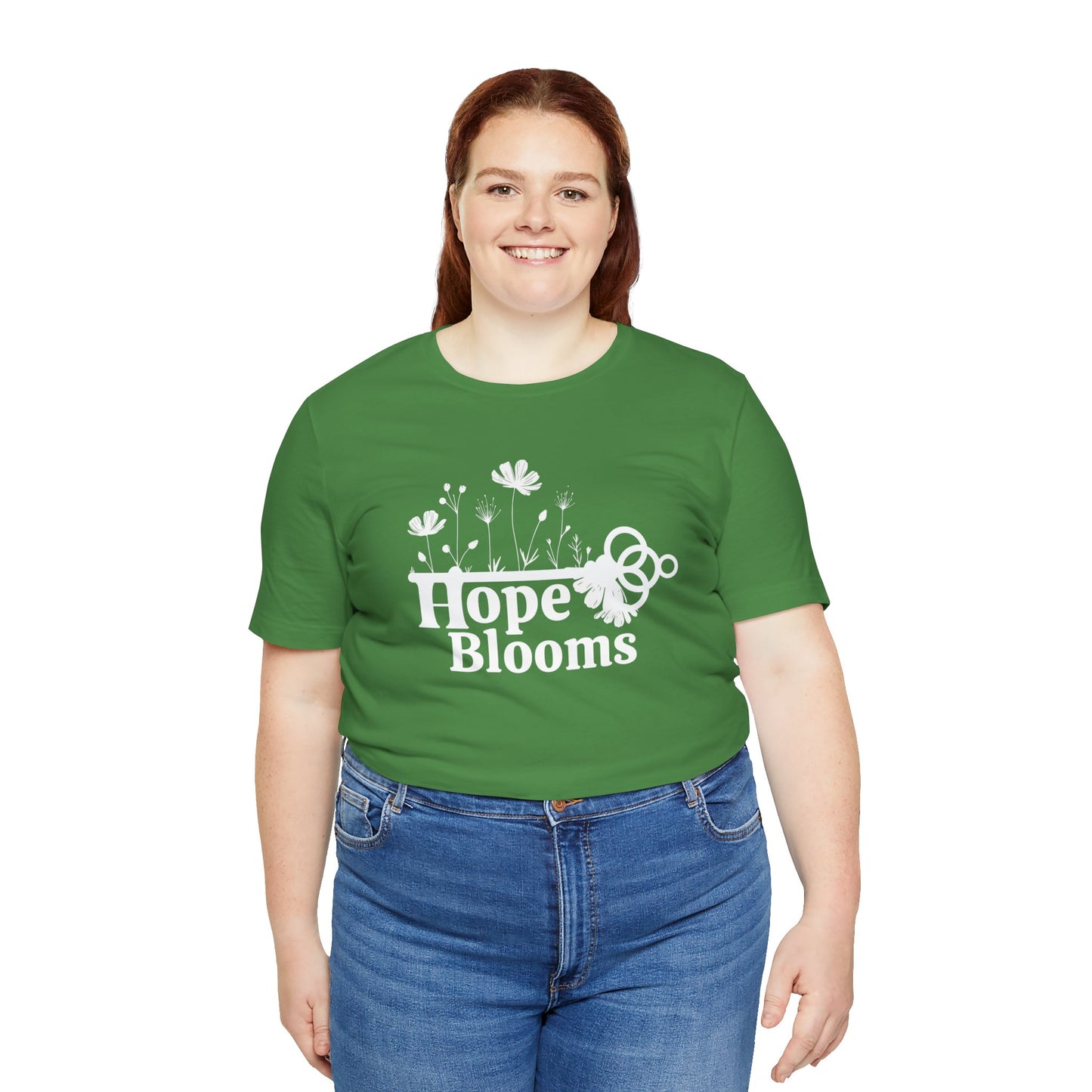 Hope Blooms Unisex Jersey Short Sleeve Tee