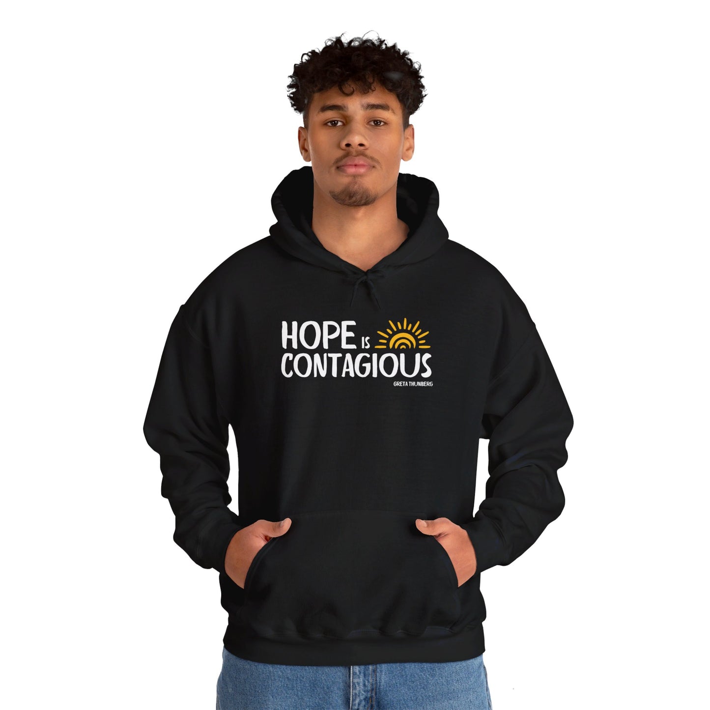 Hope is Contagious | Unisex Heavy Blend™ Hooded Sweatshirt