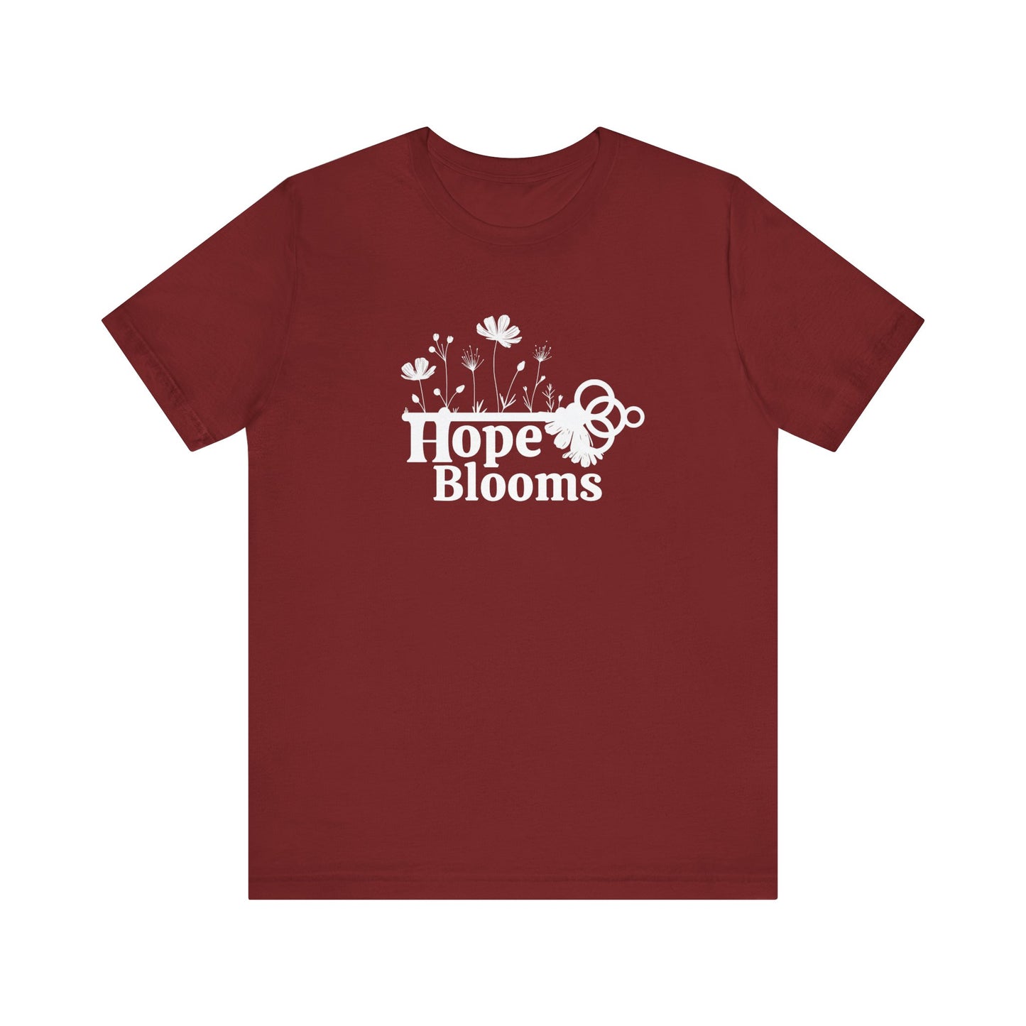 Hope Blooms | Unisex Jersey Short Sleeve Tee