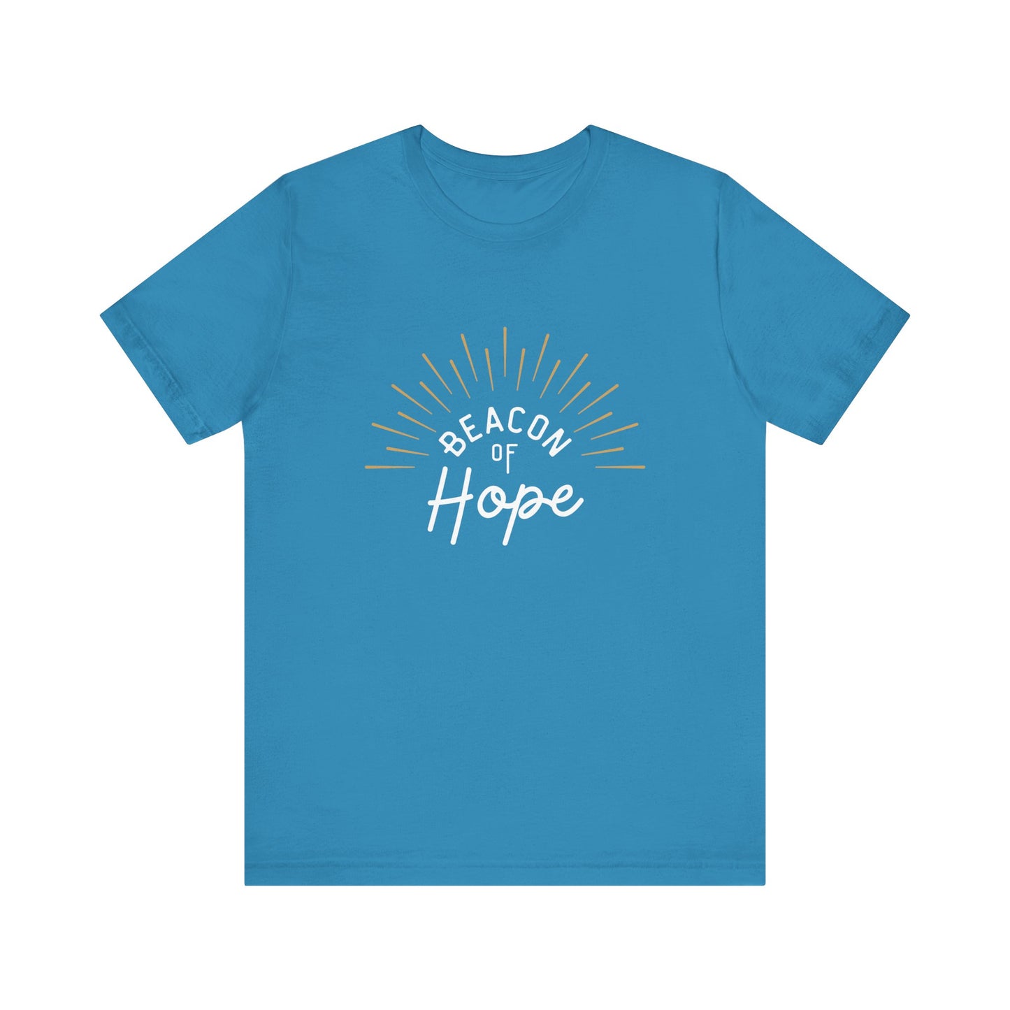 "Beacon of Hope" Unisex Jersey Short Sleeve Tee