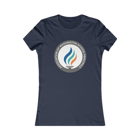 AWSP Women's Slim-fit Logo Tee