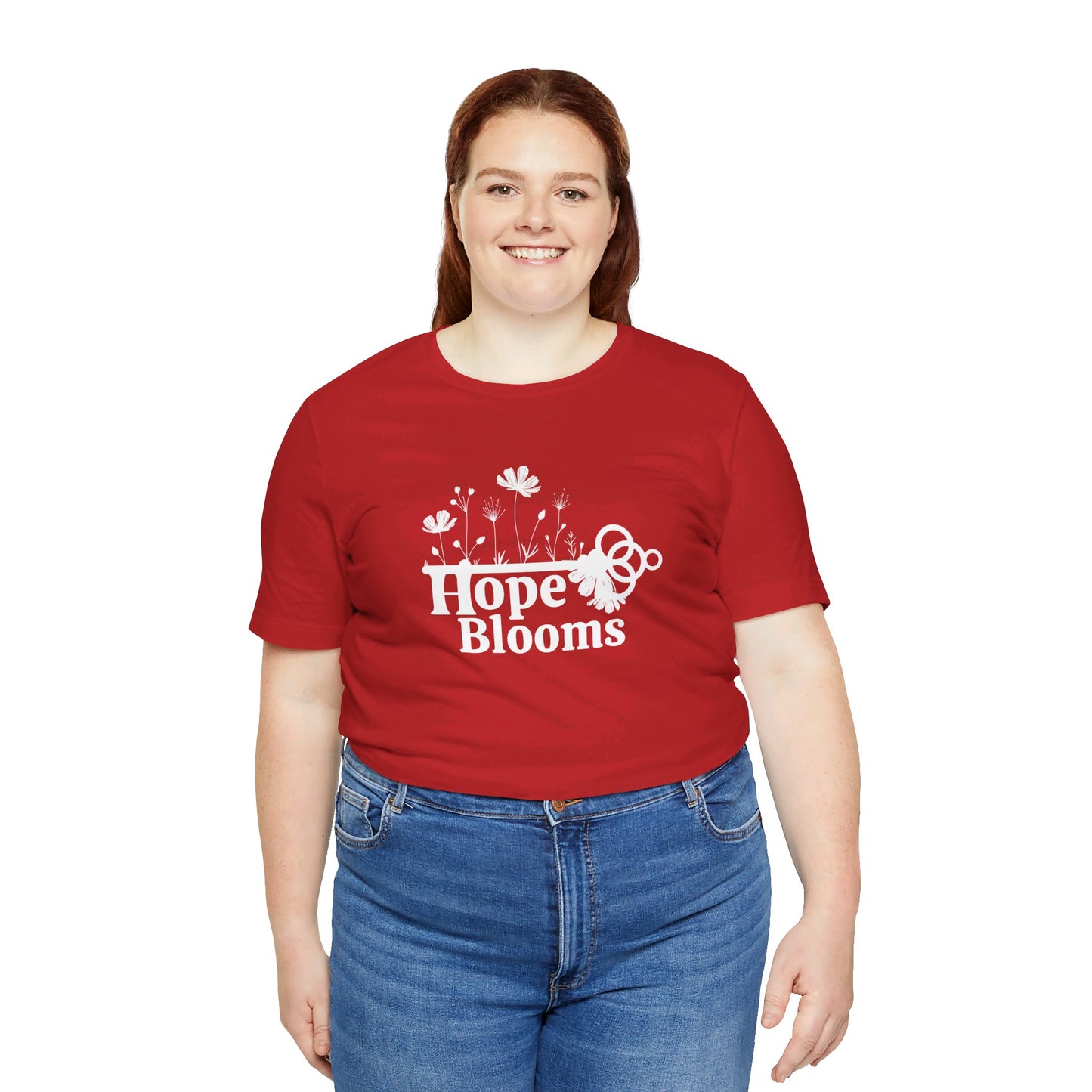 Hope Blooms | Unisex Jersey Short Sleeve Tee