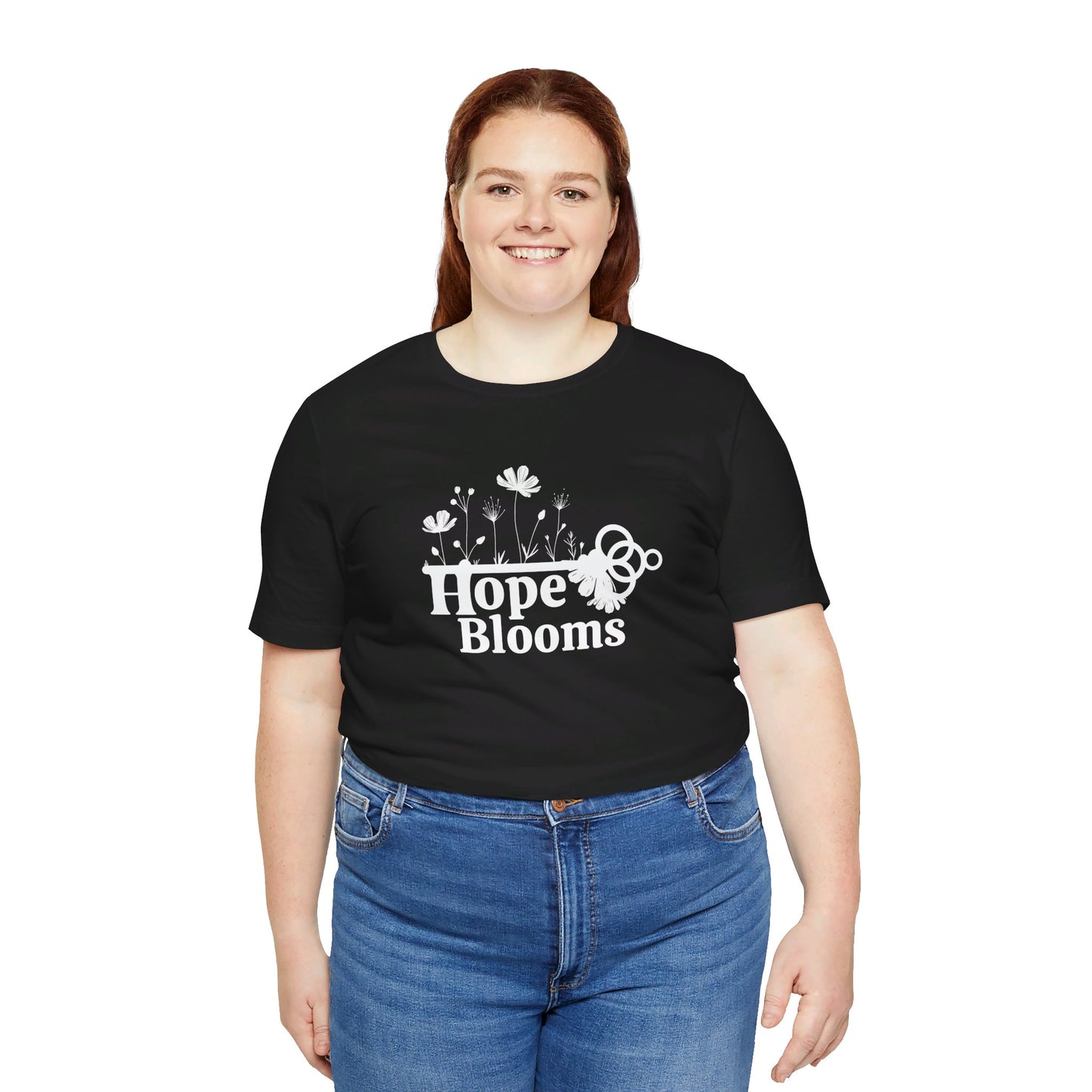 Hope Blooms | Unisex Jersey Short Sleeve Tee