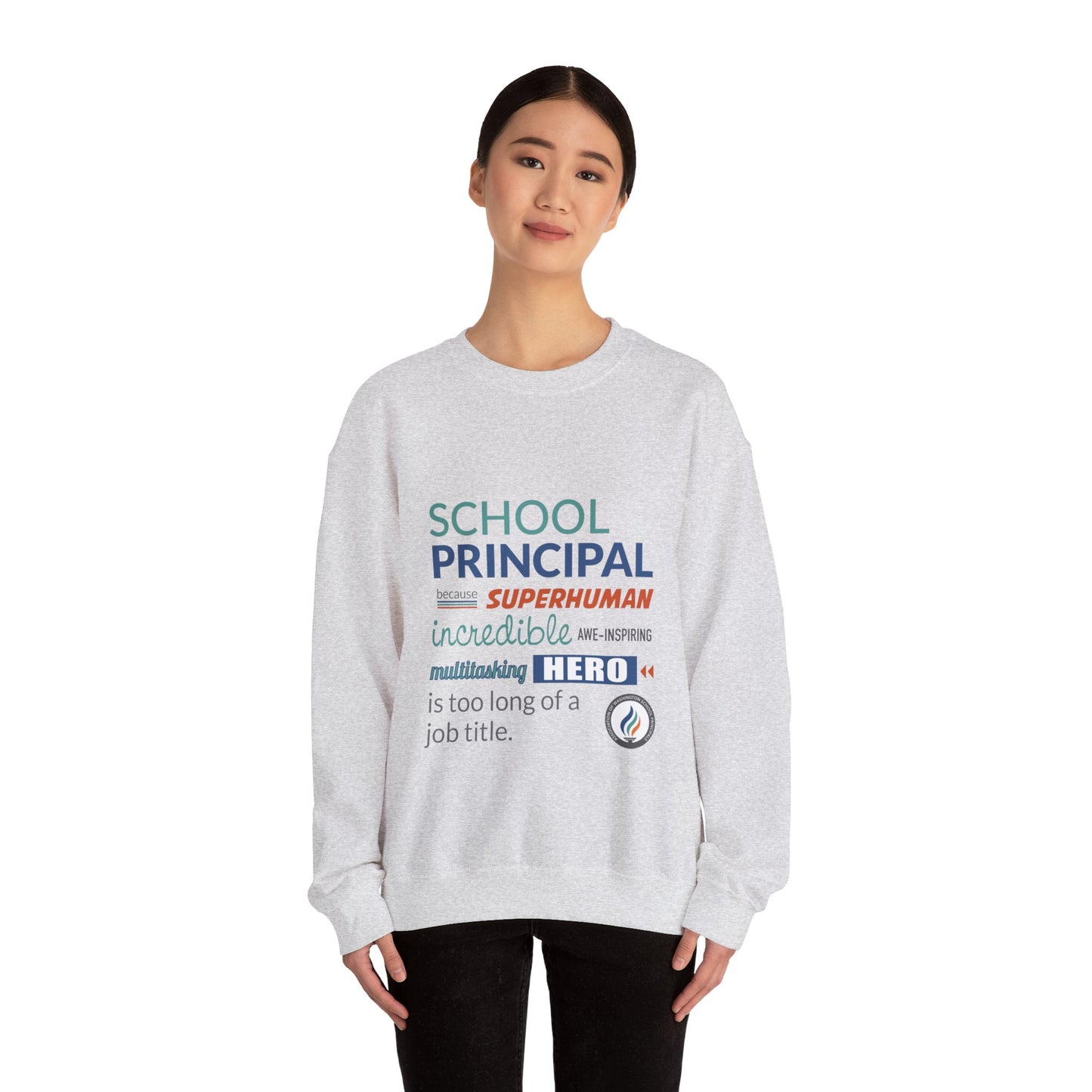 Principal Collage Unisex Heavy Blend™ Crewneck Sweatshirt