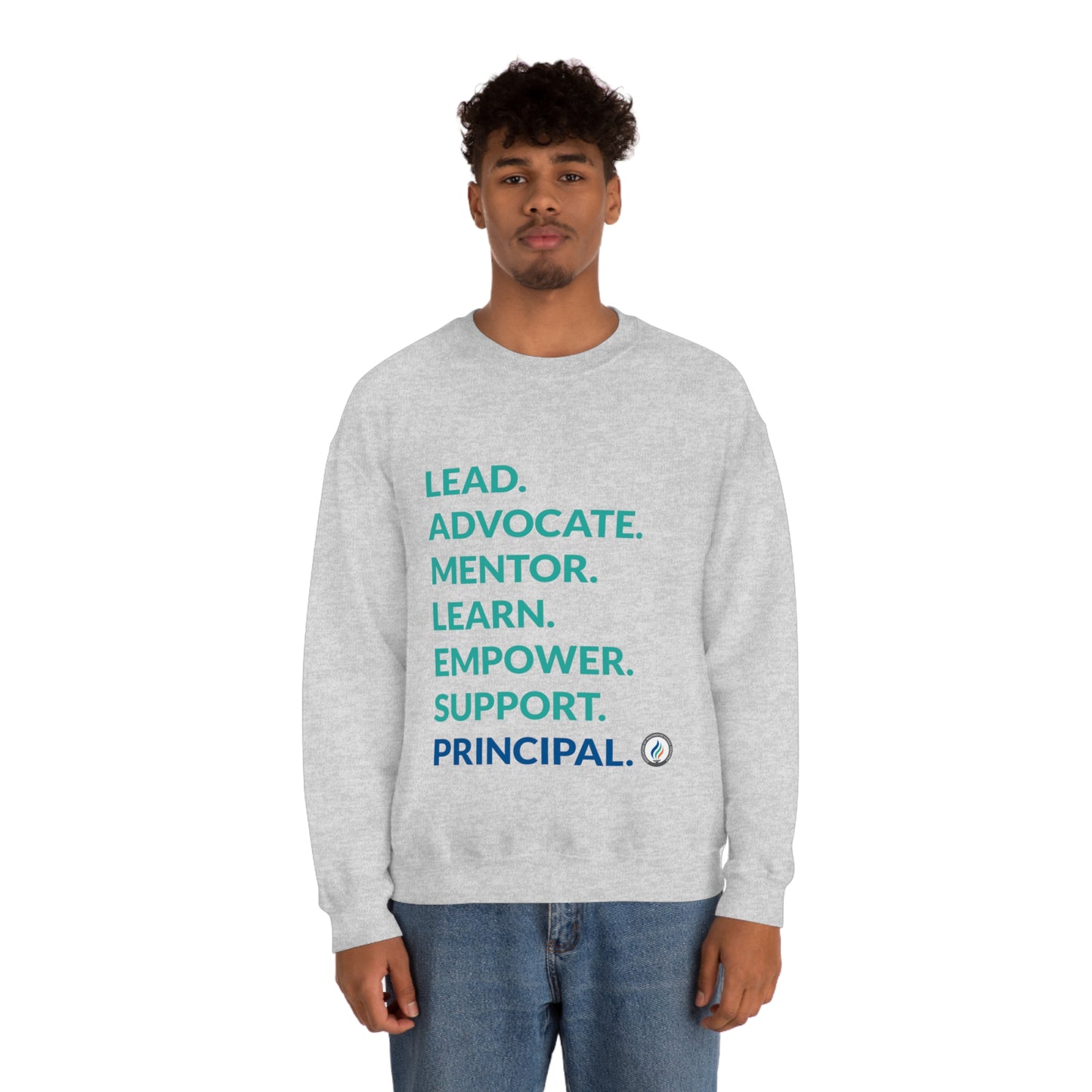 AWSP Principal Verbs Unisex Heavy Blend™ Crewneck