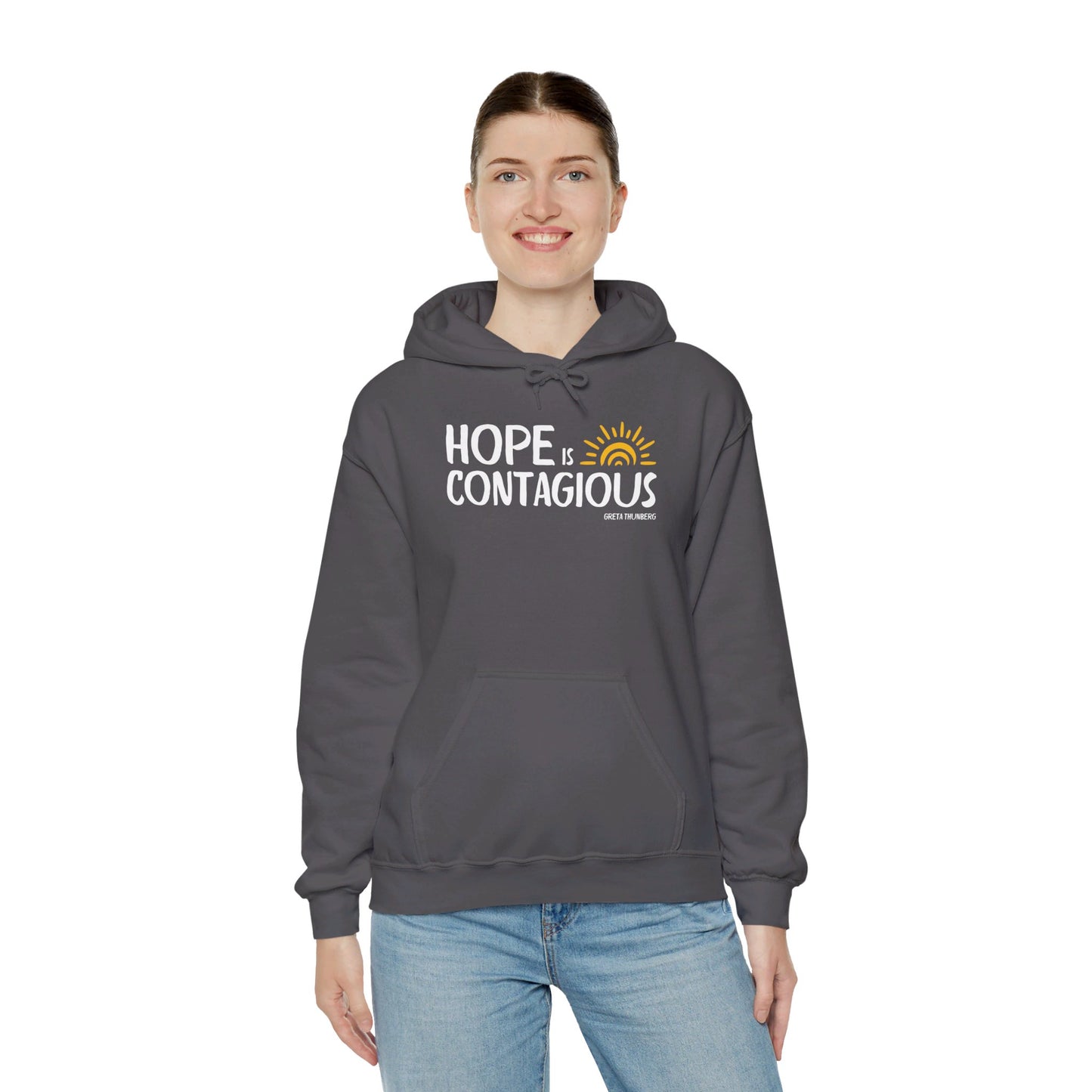 Hope is Contagious | Unisex Heavy Blend™ Hooded Sweatshirt