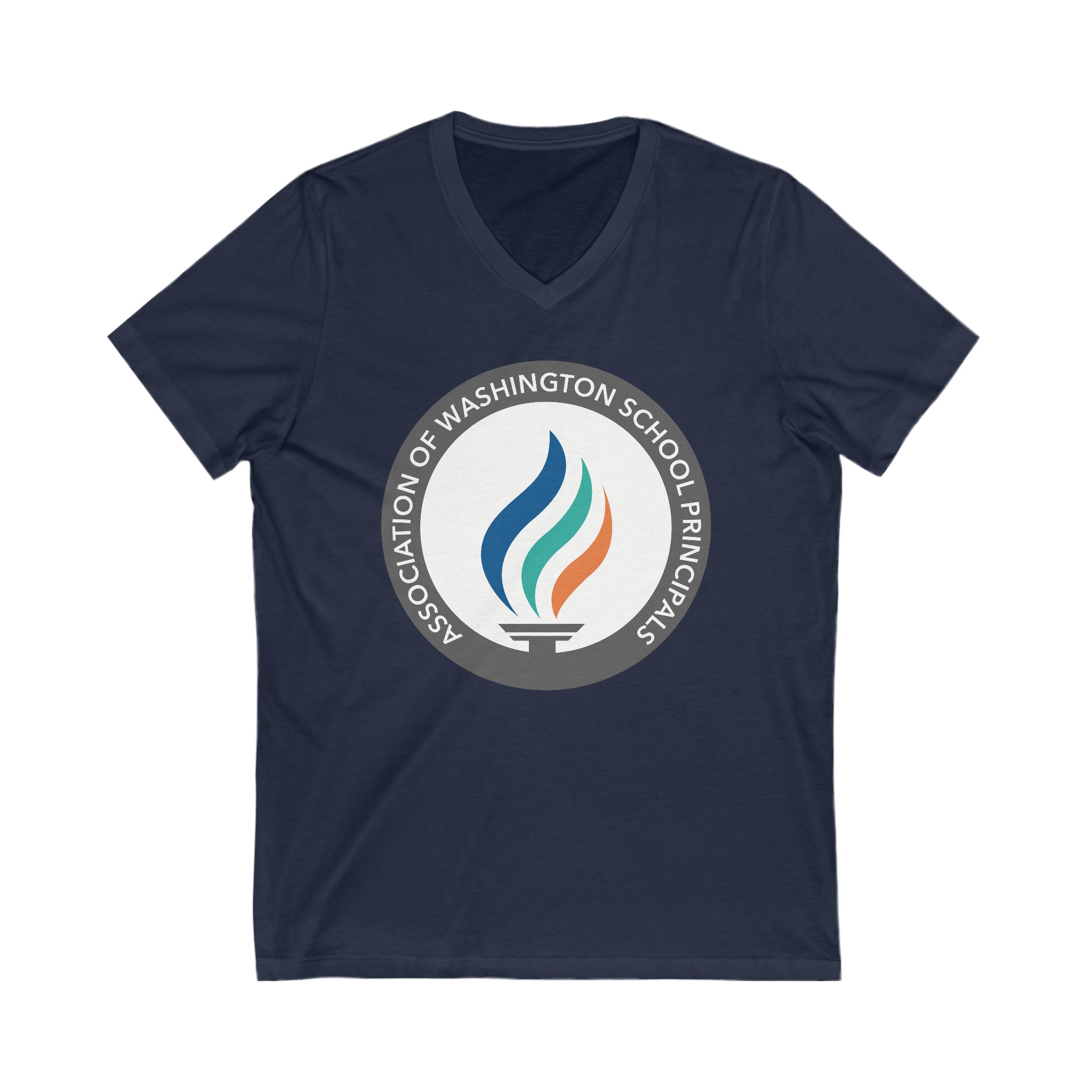 Awsp Pl AWSP Logo soft jersey V-Neck Tee – AWSP Principal Merch