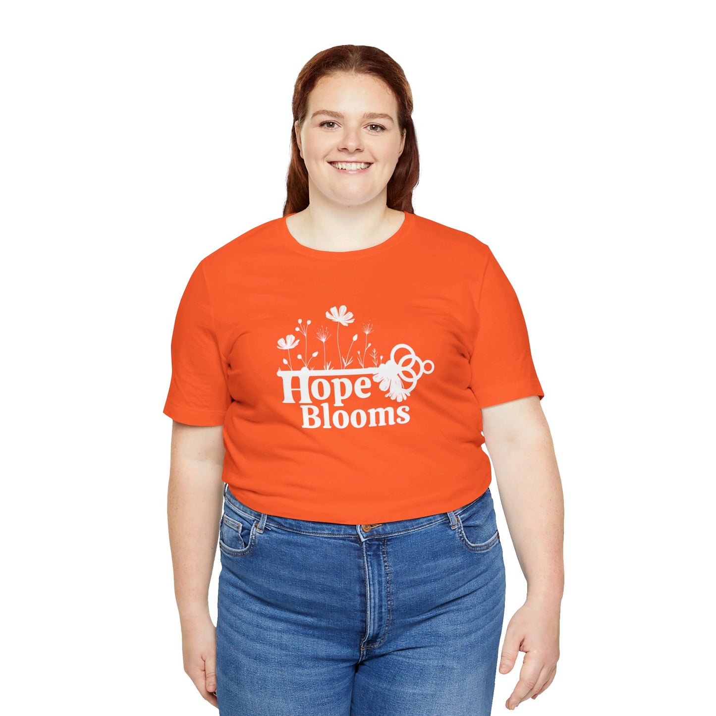 Hope Blooms | Unisex Jersey Short Sleeve Tee