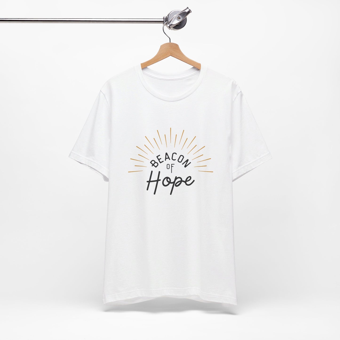 "Beacon of Hope" Unisex Jersey Short Sleeve Tee