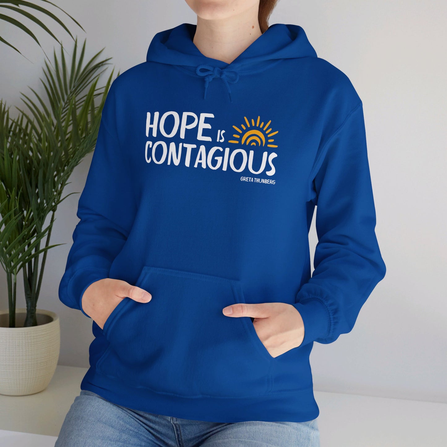 Hope is Contagious | Unisex Heavy Blend™ Hooded Sweatshirt