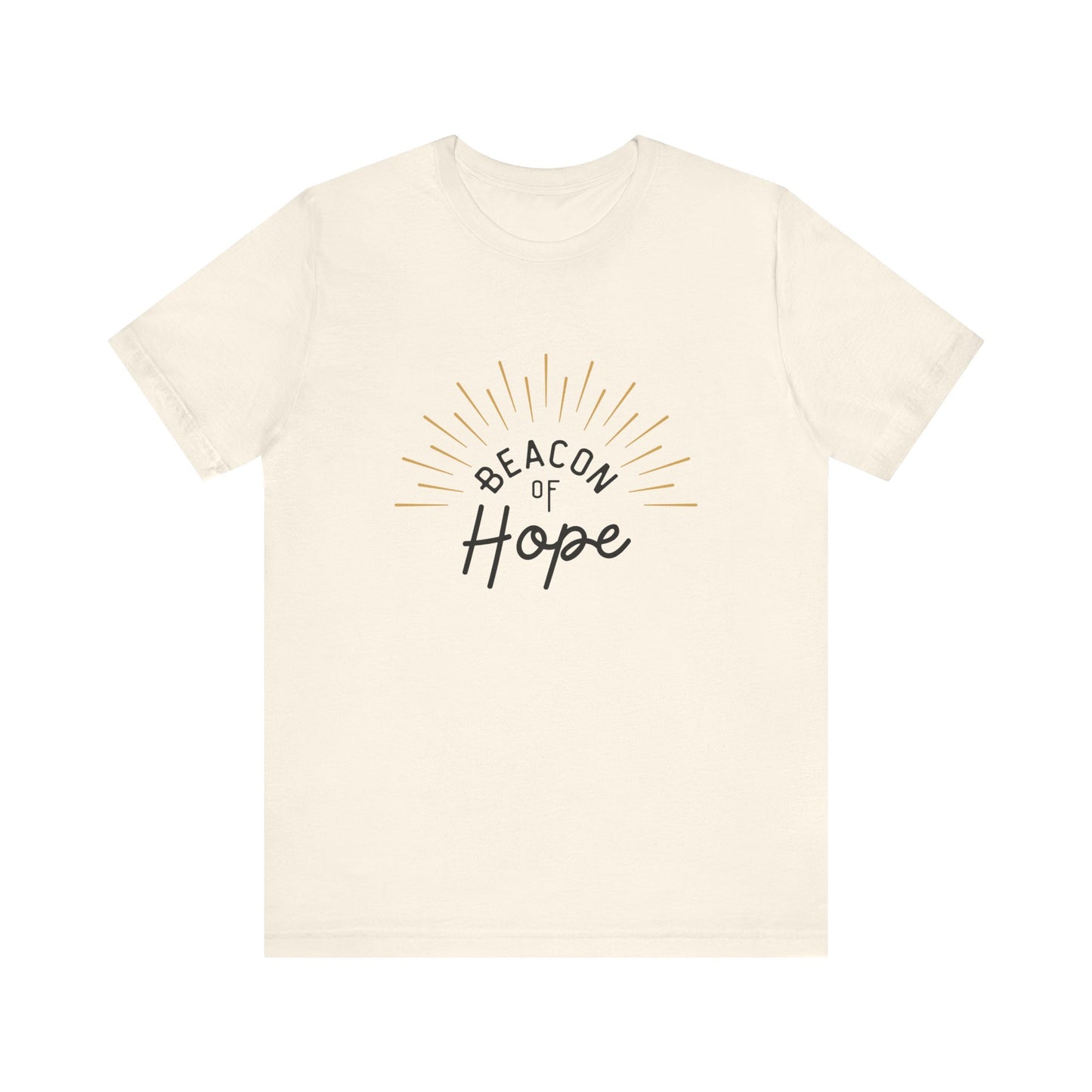 "Beacon of Hope" Unisex Jersey Short Sleeve Tee