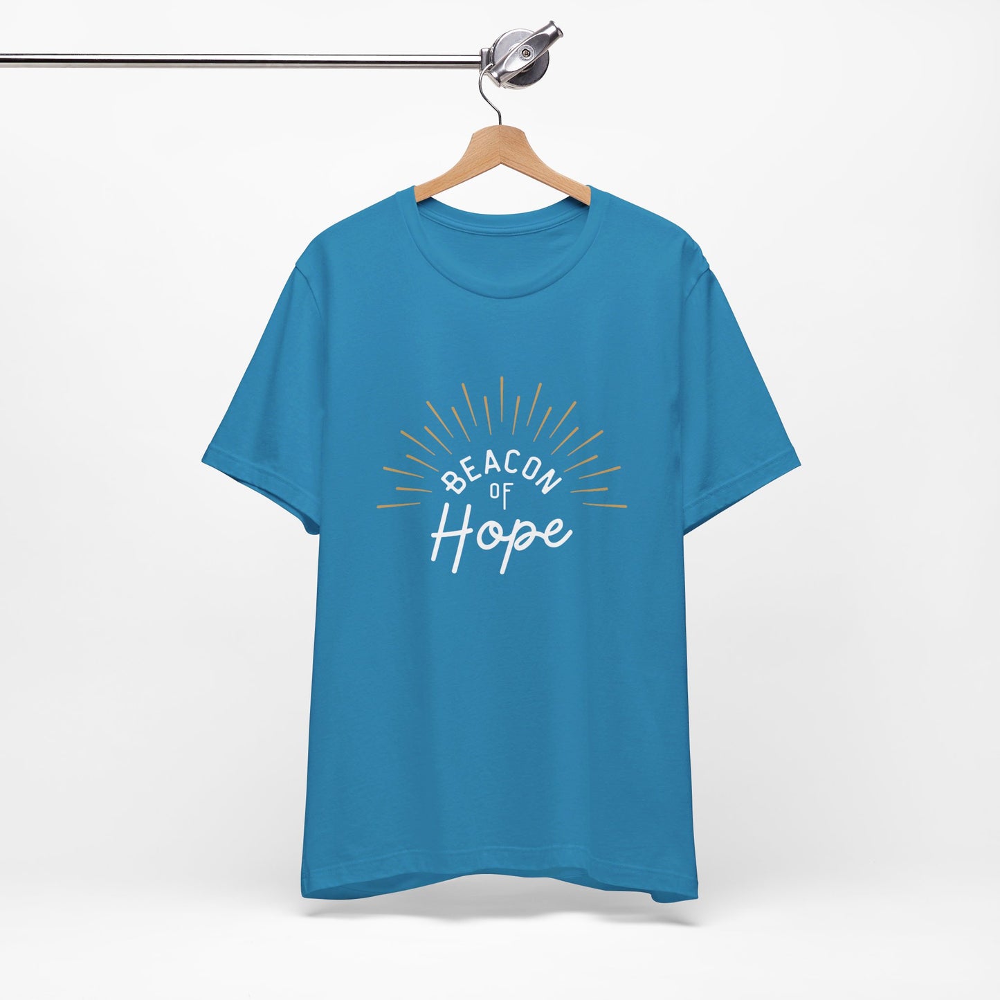 "Beacon of Hope" Unisex Jersey Short Sleeve Tee